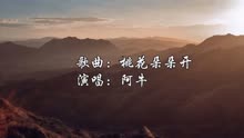 阿牛曲谱_阿牛桃花朵朵开图片(2)