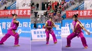 2019年全国武术套路冠军赛(传统项目) 女子少林拳 第一名 闫雨(塔沟基地) #武术入奥原创完整版视频在线观看爱奇艺