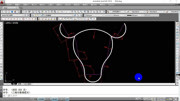 马上就是牛年啦,教你用CAD画个牛头,能掌握a画圆弧以及斜线定位知识名师课堂爱奇艺