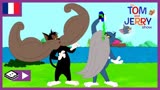汤姆和黑猫为了得到胡子生长药水，拿好吃的跟杰瑞交换|猫和老鼠