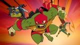 忍者神龟发明超能机械床 兄弟三人合力攻击竟全被裆下 简直就离谱