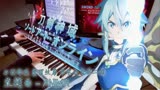【全程高能】刀剑神域第三季OP2 - ANIMA 断手钢琴版