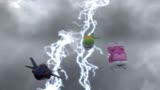 超级飞侠：小爱和团队小伙伴冲出电闪雷鸣的恶劣天气救被困的乐迪