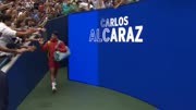 美网卫冕冠军，西班牙超新星，德约最强对手，阿尔卡拉斯帅气登场