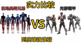 动漫人物实力大比拼：机动奥特曼vs铠甲勇士，到底谁强谁弱