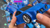 各种变形金刚卡博特蓝，托博特彩色卡车机器人玩具！