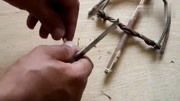野外求生教你制作捕鸟夹