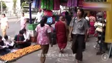 实拍缅缅甸欧亚l33304大城市l0007街景，看看发展怎么样？