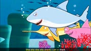 说唱儿歌:Shark song 宝宝爱英语之鲨鱼来啦儿童动画片大全儿童教育爱奇艺