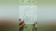 画Kitty猫和小熊简笔画原创完整版视频在线观看爱奇艺