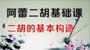 干货分享:二胡的基本构造你知道多少,来看看阿蕾老师怎么讲!知识名师课堂爱奇艺