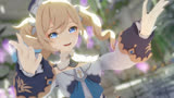 【原神MMD/动作配布】 演唱，开始♪    芭芭拉||「绊」