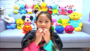 韩国小萝莉在万圣节扮演女巫，用小南瓜要来的糖果能神奇变身哦！
