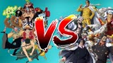 【海贼王】草帽团vs海军实力对比，草帽团离海上霸主还有多远？