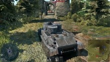 射击游戏《战争雷霆》德国Pz.Bef.Wg.VI P重型坦克游戏场景