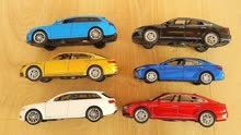 不同造型和颜色的玩具小汽车赛车玩具