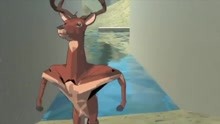 《非常普通的鹿》公开了19秒“圣诞鹿像”...