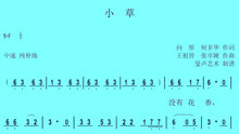 小草简谱吉他_小草简谱(2)