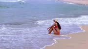 今天是海的女儿#一个人的旅行 #沙滩比基尼 #阳光沙滩海浪