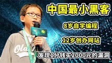 中国最小黑客汪正扬，8岁自学编程12岁建网站，如今怎么样了呢？