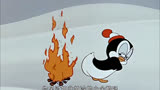 你见过如此怕冷的小企鹅吗？脑洞大开 搞笑动画 童年动画 (1)