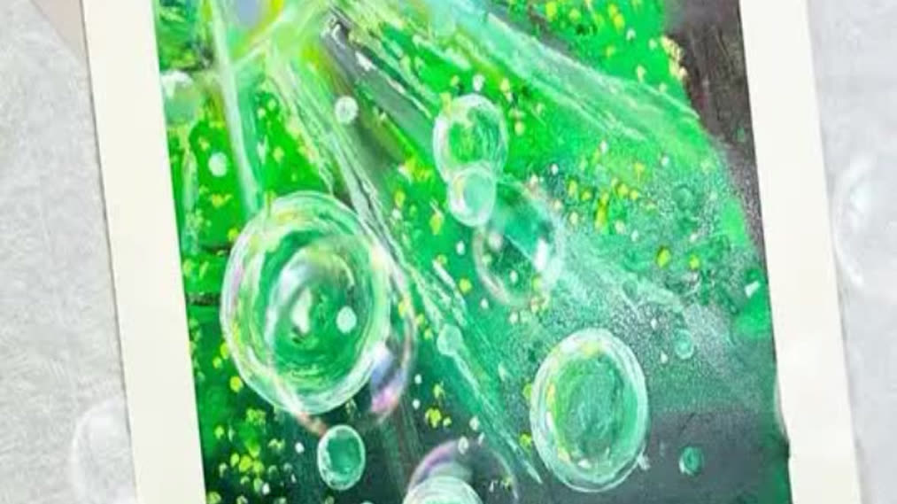 success  成功 （油彩画） 莫奈雨中金鱼高级感数字油画diy填充涂色手工绘治愈油彩