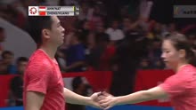 郑思维黄雅琼VS艾哈迈德纳西尔-2018印尼羽毛球大师赛XD混双大战