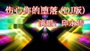 一曲《伤心你的堕落》DJ版,太好听了,百听不厌音乐背景音乐视频音乐爱奇艺