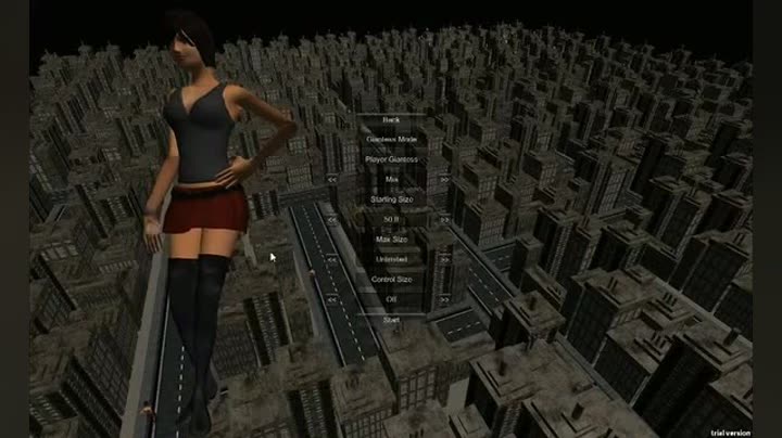 【熊蜂bebe】giantess attack城市女巨人