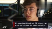 george russell,kerirussell 来认识一下威廉姆斯新车手 george russell