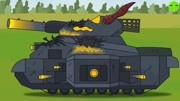 坦克世界搞笑动画:哇是谁和利维坦顶牛?沙皇坦克带领坦克们进攻