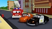 汽车城之警车和消防车 第2季 第8集 直升机出警