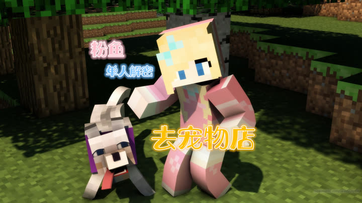 minecraft我的世界【粉鱼解密】去宠物店