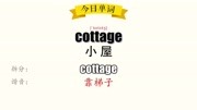 超级记忆之单词记忆 cottage小屋知识名师课堂爱奇艺