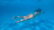 水下美女比基尼拍摄，唯美的水下世界，一起来欣赏！