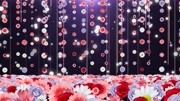 唯美花海花朵玫瑰花瓣飞舞婚礼舞台LED大屏幕背景短片视频素材19