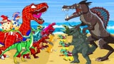 哥斯拉：恐龙家族遭遇空前危机，怪兽萌宝出手拔刀相助！