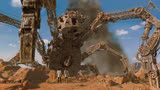 科学家发明巨型蜘蛛机器人，到处破坏城市，科幻电影《飙风战警》