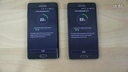 三星 Galaxy Note4 vs Galaxy Note Edge 运行安卓5.0后安兔兔跑分测试科技完整版视频在线观看爱奇艺