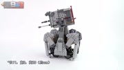 黑白评测 乐高lego 星球大战75177第一秩序重型侦查走兽