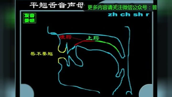                  普通话平翘舌音