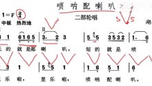 唢呐大起板简谱_百鸟朝凤唢呐曲谱简谱(2)