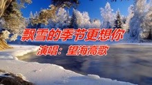 飘雪的季节更想你望海高歌曲谱_望海高歌