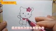 简笔画教程,画一只可爱的小猫咪,简单易学!儿童动画片大全儿童教育爱奇艺