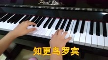 罗宾知更鸟钢琴曲谱_知更鸟罗宾钢琴谱(3)