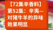 【72集辛香料】第52集:辛夷—对猪牛羊的异味效果明显辛夷在料片花完整版视频在线观看爱奇艺