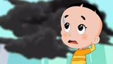 大头儿子和小头爸爸：大头大头下雨不愁，人家有伞，我有大头！