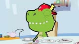 乐融龙：小恐龙想吃蛋糕，这多可爱，就想要去买蛋糕
