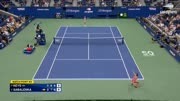 萨巴伦卡职业生涯首进美网决赛，激动跪地庆祝