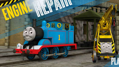 【小三妮】托马斯和他的朋友们&小游戏  :托马斯过河趣味游戏